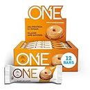 ONE Protein Bars, Maple Glazed Doughnut, Gluten Free Protein Bars with 20g Protein and only 1g Sugar, Guilt-Free Snacking for High Protein Diets, 2.12 oz (12 Pack)