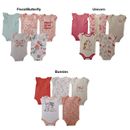 Member's Mark Baby Girl's Tag Free 5-Pack Favorite Cotton Bodysuits