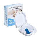 Anti-Snoring Mouthpiece, Helps Stop Snoring, Stop Snoring Solution for Women and Men, Comfortable and Adjustable Oral Appliance