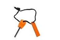 Cloudberry Mini Magnesium Flint & Iron Toothed Scraper Spark Fire for Outdoor Sport Camping Survival Tool