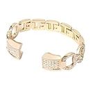 For Fitbit Alta HR Band, AISPORTS Fitbit Alta Stainless Steel Rhinestone Band Bling Glitter Smart Watch Replacement Bands Metal Buckle Clasp for Fitbit Alta / Fitbit Alta HR Fitness Accessories - Gold
