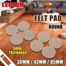 Felt Pad Furniture Floor Protector Pads Self Adhesive Round 3cm 4.2cm 8.5cm
