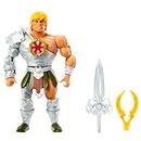 Masters of the Universe Origins Action Figure, Rise of Snake Men Armor He-Man, Articulated Collectible MOTU Toy with Accessory and Mini Comic, HKM64