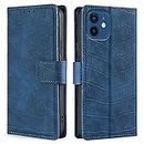 CYR-Guard Phone Cover Wallet Folio Case for Apple IPHONE6S, Premium PU Leather Slim Fit Cover for IPHONE6S, Unique Design, Blue