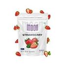 Moon Freeze Dried Strawberry Chips | No Preservatives, No Added Sugar, Healthy Dried Fruit | 100% Natural, Vegan, Gluten Free Snack for Kids and Adults | 12 g Pouch (Pack of 1)