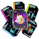 Hot Shots Basketball Drill Cards | 64 Waterproof Plastic Cards | Includes 45 Guided Drills, 9 Archetype Workouts, 5 Games, & 5 Info Cards | Great for Skills Training & Coaching in Youth & Adult Sports