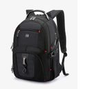 Laptop Backpack Travel Shoulder Bag 17"  USB Port Waterproof Business Men's Bag