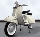  Vintage Classic Piaggio Vespa motor scooter 1967 , Restored 