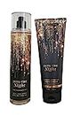 Bath & Body Works - Into the Night - Fine Fragrance Mist and Ultra Shea Body Cream - Full Size (Packaging Varies)