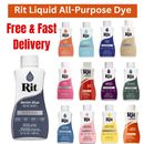 Rit All Purpose Dye Liquid 236ml For Fabric & Synthetic Clothes