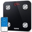 RENPHO Scale for Body Weight, Elis 1 Smart Bathroom Scale, Bluetooth Body Fat Monitor Weight Scale, Digital BMI Body Composition Monitor with Smart App, 396lbs