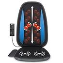 Comfier Shiatsu Back Massager with Heat -Deep Tissue Kneading Massage Seat Cushion, Massage Chair Pad for Full Back, Electric Body Massager for Home or Office Chair use,Gifts for Women/Men