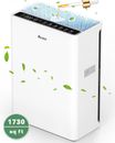 Air Purifiers 1730 sqft Large Room H13 HEPA Air Purifiers Filter Fragrance Timer
