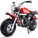 MotoTec 200cc 6.5HP Trailcross Gas Powered BIGBOY Style Mini Bike- Red ✅