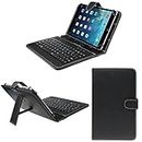 HELLO ZONE Exclusive 7� Inch USB Keyboard Tablet Case Cover Book Cover for Asus Nexus 7 Tablet -Black