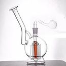 PARACITY Glass Bong Hookah 6 Arm Tree Percolator Water Pipe Recycler Dab Oil Rigs 14mm (Pot)