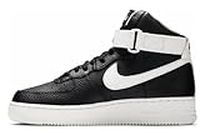 Nike Mens Air Force 1 High '07, Black/White, 10.5