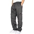 Sweatpants with Pockets Casual Trousers Workout Pants Hiking Pants for Men Lightweight Twill Stretch Cargo Pants Outdoor Ripstop Nylon Tactical Pants Big and Tall Trousers HAOUK30908SALE0726