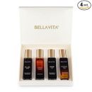 Bella Vita Luxury Man Perfume Gift Set 4 x 20ml for Men with Long Lasting EDP
