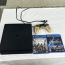 PlayStation 4 console Bundle with Controller, Power Chord, 2 New Games CUH-1215A