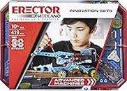 Meccano Erector Set 7 Advanced Machines 422 Parts - for Ages 10 and up