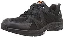 MoonStar SPLT M195 Men's Sneakers, Walking Shoes, Waterproof, 4E, US Men's Size 6.5-9.8 (22-25 cm), black/orange, 8 US