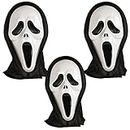 Western Era Ghost Comic FACE MASK Fawkes Mask Anonymous Edition Face-Mask Perfect Fit Cosplay (Set of 3)