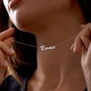 Custom Name Necklace 925 Silver, Name Necklace For Women, Personalized Jewelry