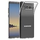 Vultic Clear Case for Samsung Galaxy Note 8, Soft Slim Fit Shockproof TPU Lightweight Thin Transparent Cover