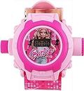 V-Cart Online Services Digital Kid's Watch (Multicolor Dial Pink Colored Strap)