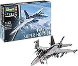 Revell 04994 F/A-18E Super Hornet 1:32 Scale Unbuilt/Unpainted Plastic Model Kit