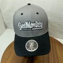 Gas Monkey Garage Official Headgear Medium Large Hat Gray/Black Spellout