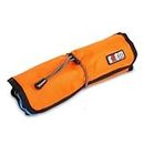 GlobalNiche® Imported Home BUBM Roll-up Electronics Organizer Electronics Accessories Storage Bag -small-orange