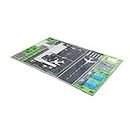 Kids Carpet Play mat, Airport runway plane Kids Rugs For Playroom & Kid Bedroom, Soft Foldable Room Decor rug airport mat 80x120(2ft7"x3ft11")