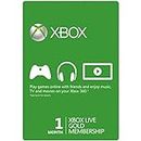 Xbox Live 1 Month Gold Membership Card