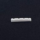 Alnicov Bass Bone Nut Reemplazo de bajo de 4 cuerdas (38 x 6 mm, sin blanquear)