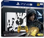 Sony PlayStation 4 PS4 Pro 1 TB Death Stranding Videospielkonsole verpackt + Spiele