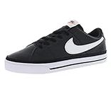 Nike Court Legacy Leather Mens Shoes Size 10.5, Color: Black/White-Black