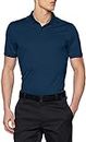 NIKE Men's Dry Victory Solid Polo Golf Shirt, College Navy/Black, X-Large