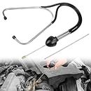 KIPTVO Engine Stethoscope, Auto Mechanics Stethoscope, Auto Mechanics Car Engine Diagnostic Tool Stainless Steel Listening Equipment Repair, for Car and Other Vehicles