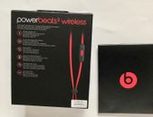 Red Bluetooth Powerbeats 2 Wireless Original Case Box Packaging Instruction ONLY