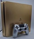 PS4 Playstation 4 SLIM - GOLD EDITION - With Silver Controller - 500GB - WORKING