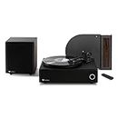Victrola VPMS-1-ESP Premiere V1 Bluetooth Wireless Record Player Music System - Belt Drive with Wireless Subwoofer (33/45 RPM)