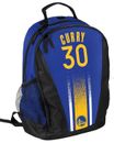 Stephen Steph Curry #30 Warriors Jersey Backpack gym Book Bag - Primetime Blue