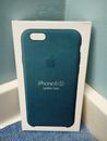 NEW Apple iPhone 6s Marine Blue Leather Case