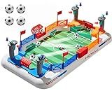 Mini Foosball Games 2024 New Tabletop Football Games Soccer Games Pinball for Indoor Game Room, Table Top Foosball Desktop Sport Board Game for Adults Kids Family Game