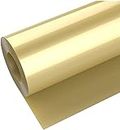 Earthy Gold Vinyl Heat Transfer Vinyl Roll 12 in×10 ft(30.5×305cm)HIKENRI Earthy Gold Adhesive Vinyl Earthy Gold Permanent vinyl Earthy Gold Iron on Vinyl for Craft Projects,Signs,Scrapbooking,T-Shirt