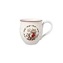 Villeroy & Boch - Toy's Delight mug with Santa and angel, Premium Porcelain, Porcelain mug, 360 ml