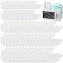 Chivertion 100 Pcs Disposable Clear Kitchen Appliance Covers Furniture Dust Cover Dustproof with Elastic for Small Appliance, Toaster Oven, Pressure Cooker, Blender, Air Fryer, 5 Different Sizes