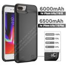 6500mAh Battery Case smart For iPhone 6 6s 7 8 Plus SE Power Bank Charging Cover
